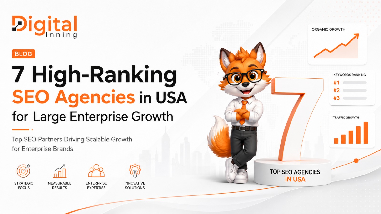 7 Best SEO Agencies in USA | Boost Large Enterprise Visibility